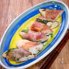 鶏ささみ肉のバジル大葉生ハム巻き