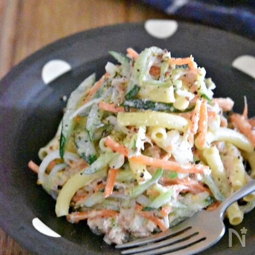 野菜たっぷりマカロニサラダ【作り置き】