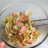 長ねぎと焼き豚のピリ辛中華和え│爆速3分！和えるだけの工程4