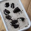 バナナ１本で！【濃厚クッキークリームアイス】の工程5