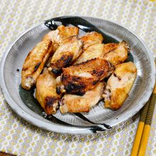 手羽先のガラスープ塩焼き
