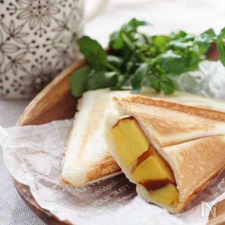 おせちをリメイク 伊達巻とチーズのホットサンド By 笠原知子 レシピサイト Nadia ナディア プロの料理家のおいしいレシピ