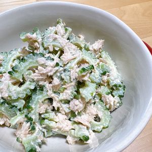 cinnamonの作ってみた!投稿(夏バテ防止☆簡単副菜『やみつきツナマヨゴーヤー』)