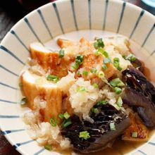 お魚厚揚げとなすのおろし煮【#簡単#胃腸にやさしい】