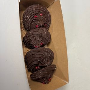 みえの作ってみた!投稿(材料3つ♪米粉で作る【コクうま焼きチョコ】)