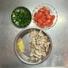 【鶏ささ身とトマトのにゅうめん】つゆがおいしい♪の工程3