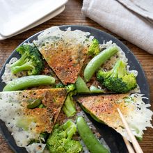春野菜としらすの羽チーズ焼き フライパンでパパっと1品!