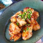 【簡単！】やわらか鶏むね肉のハニーポン酢照り焼き
