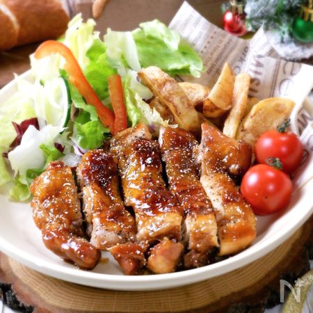 簡単３ステップ フライパンde照り焼きローストチキン By Rinaty りなてぃ レシピサイト Nadia ナディア プロの料理家のおいしいレシピ
