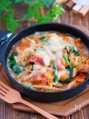 重ねて放置で完成♪『もやし de チーズタッカルビ』