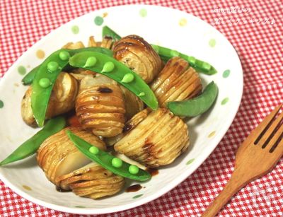 スウェーデン料理と和食のコラボ ハッセルバックポテト甘辛 By Kitten遊び レシピサイト Nadia ナディア プロの料理家のおいしいレシピ