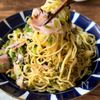レンジで3分!【高菜ベーコン焼きそば】の工程4