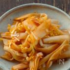 病みつく味です、かんぴょうの即席キムチ風