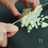 【山盛り野菜】鶏そぼろのレタス巻きの工程1