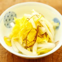 【切り方にポイント】白菜の柚子風味