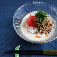 余ったすし酢で！簡単冷やし担々そうめん
