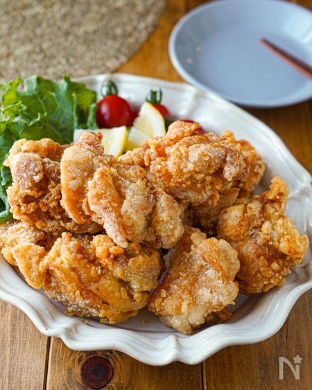 【漬け込み0秒なのに絶品！和風うまだし唐揚げ】お弁当にも♪