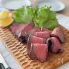 甘旨ローストビーフ【レンジで簡単！すき焼のたれレシピ】
