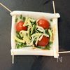 パリッと簡単【春巻きの皮ピザ】彩り野菜でおしゃれ朝ごはん♡の工程3