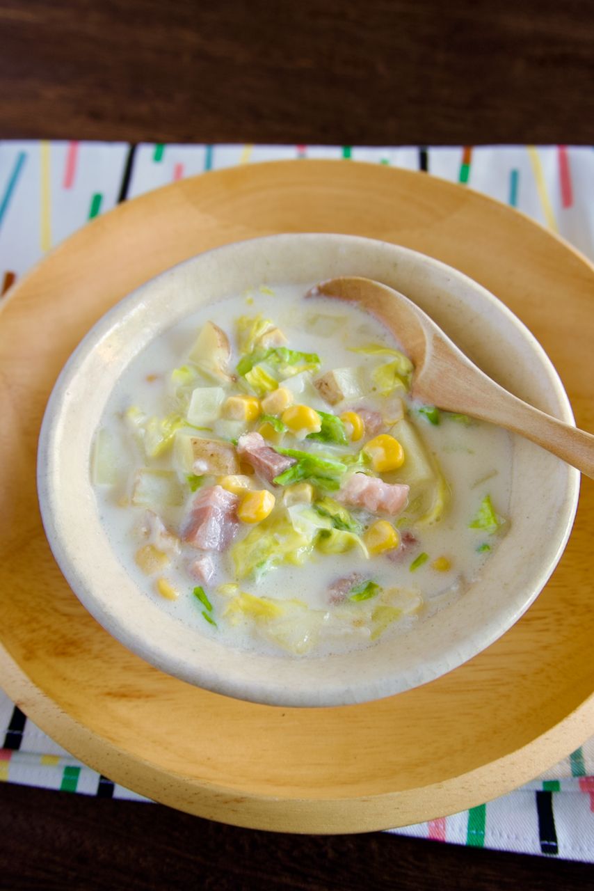クリーミーメキシカンコーンチャウダーのレシピ
