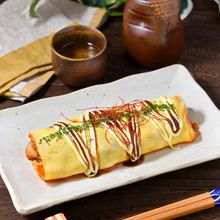 【豚キムチのとん平焼き】
