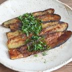 残ったうなぎのタレで簡単！なすのかば焼き