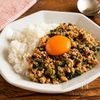 しっとりコクうま♪【ニラたっぷり鶏そぼろ丼】の工程5