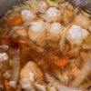 1248362の作ってみた!投稿(【くたくた白菜と鶏だんごのスープ】子供が喜ぶ♡︎簡単レシピ)