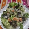 コスモスの作ってみた!投稿(【しらすと海苔のうま過ぎサラダ】うま塩味★主役級の美味しさ)