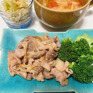 1053321の作ってみた!投稿(下味冷凍で平日楽する【豚肉のスタミナ炒め】)