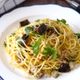 ちぎり大葉でさっぱり♡なすとツナの旨塩パスタ