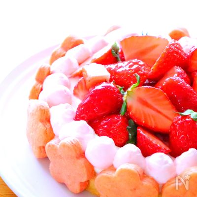【インスタで話題】絶望的に可愛いタルト(レアチーズタルト)