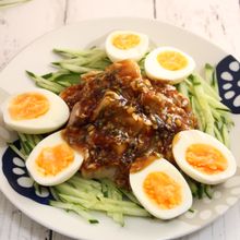 簡単!スペアリブの甘辛ネギたれ掛け