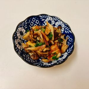 りんの作ってみた!投稿(やみつき♡【厚揚げときのこのオイマヨ炒め】旨みたっぷり)