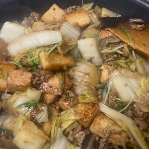389231の作ってみた!投稿(厚揚げたっぷり《とろ旨♡麻婆白菜》)