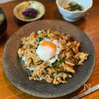 漬けて焼くだけ。【豚肉の味噌スタ丼】