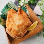 ステンレスフライパンで作るジューシー鶏胸肉のフライドチキン★