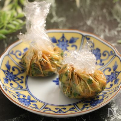 いそがしい時に!味噌玉 小松菜わかめ