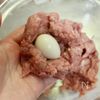 お弁当に♪甘辛だれのうずらの卵入り肉団子の工程3