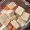 【お助け副菜】高野豆腐と根菜の白だし煮|戻し不要レンチンのみの工程2