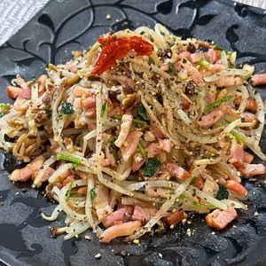 楽ラク手抜キッチン🐶🐾の作ってみた!投稿(【節約レシピ】えのきともやしのペペロンチーノ炒め)