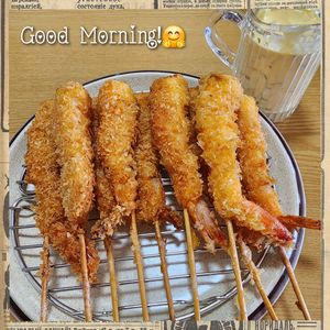 ナムディの作ってみた!投稿(大きい海老フライと簡単タルタルソース)
