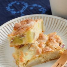 林檎とさつまいものケーキ