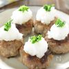 簡単おつまみ【肉団子のおろしポンのせ】柔らか肉団子が絶品♡