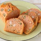 【ホットケーキミックスで簡単】オクラと大豆のトマトパン