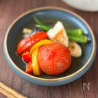 揚げずにワンパン◎【夏野菜の焼き浸し】