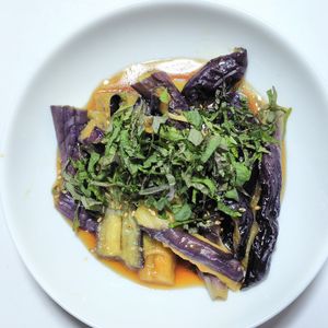 ふうかの作ってみた!投稿(蒸しなすの中華和え)