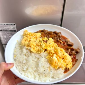 ケの作ってみた!投稿(【とろたまオムハヤシ】ルウ不要♡胃袋を掴む愛情ごはん♬)
