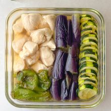 【脂質オフ】夏野菜の揚げ浸し