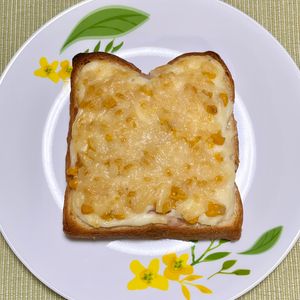 キャピタンの作ってみた!投稿(簡単！コーンたっぷりクロックムッシュ)